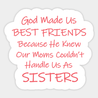 Sisters Sticker